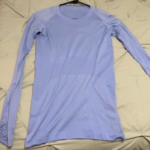 purple long sleeve swiftly tech